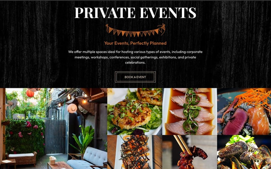 Ama Raw Bar website